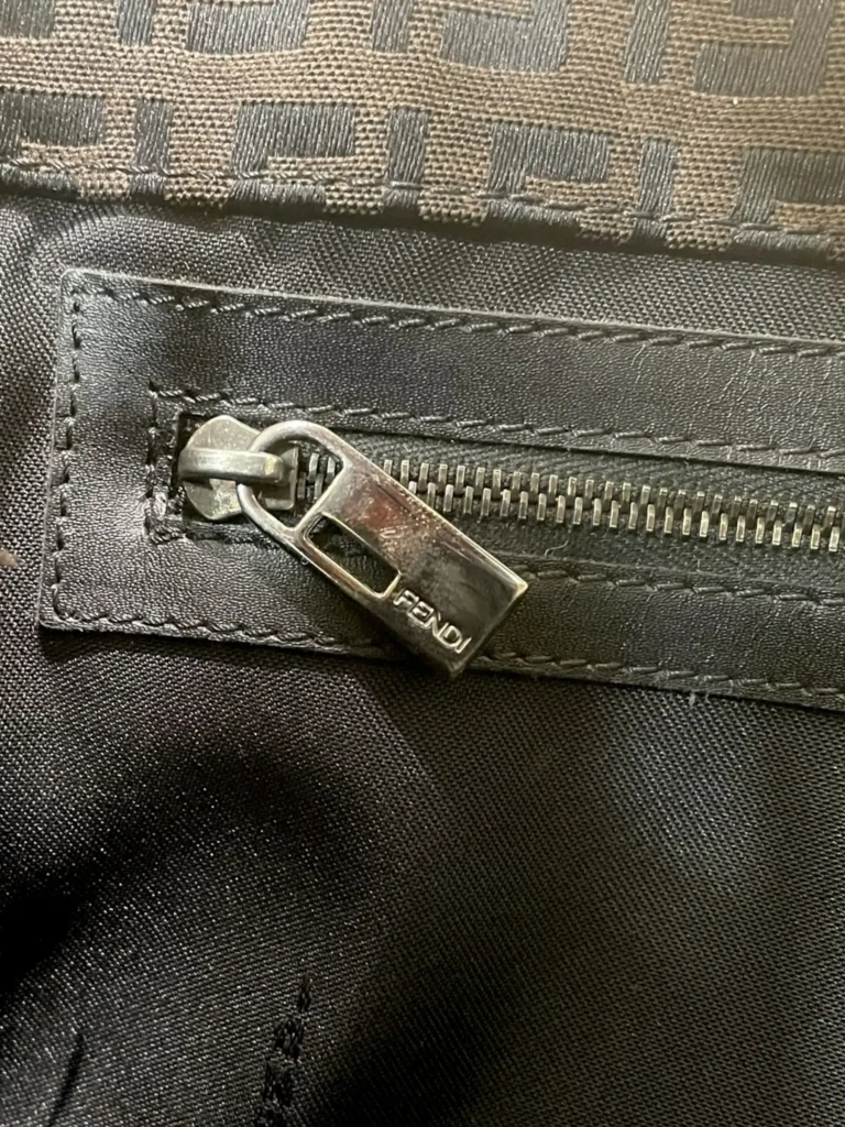 Borsa a spalla in tela Zucchino e pelle., foto 12 di 15