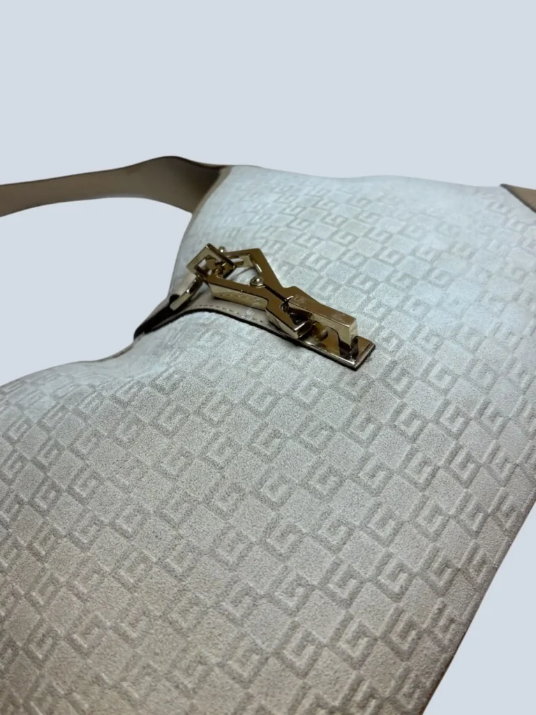 Jackie embossed G suede shoulder bag, photo 12 of 12