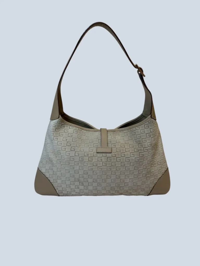 Jackie embossed G suede shoulder bag, photo 4 of 12