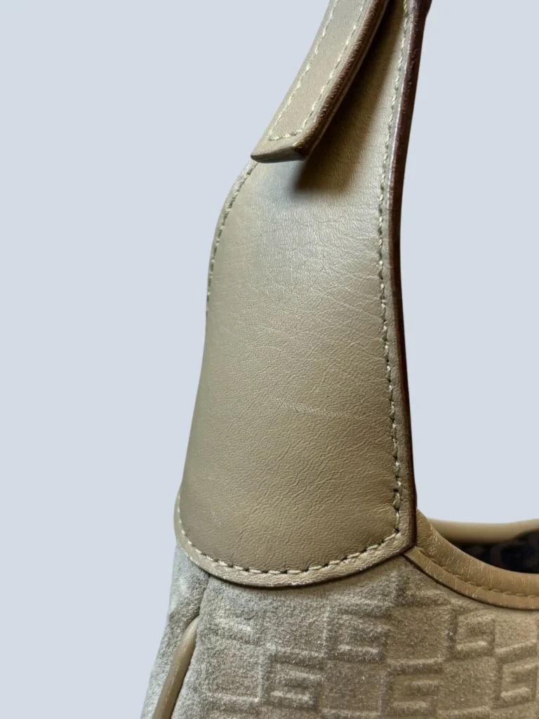 Jackie embossed G suede shoulder bag, photo 10 of 12
