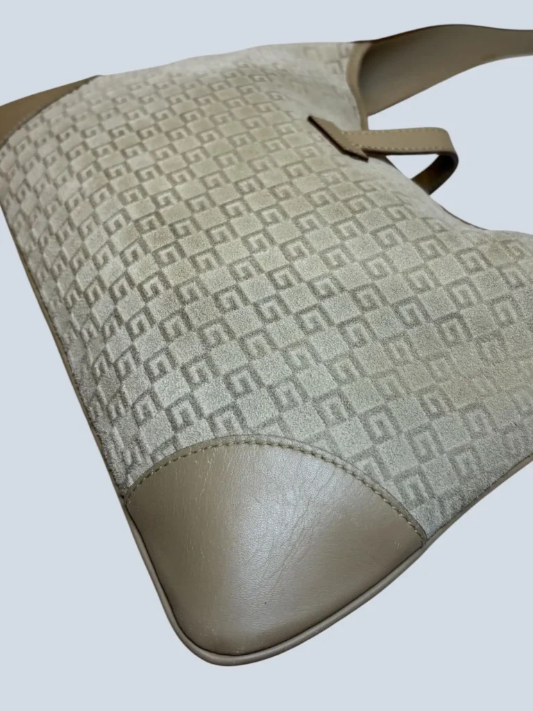 Jackie embossed G suede shoulder bag, photo 9 of 12