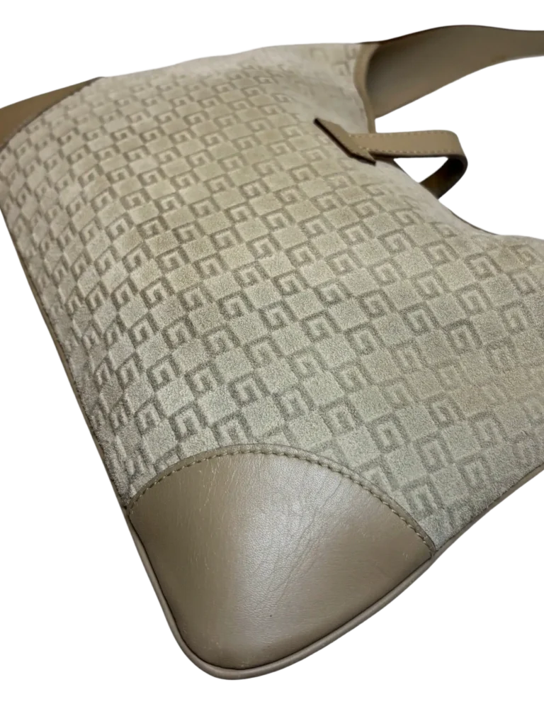 Jackie embossed G suede shoulder bag, photo 9 of 12