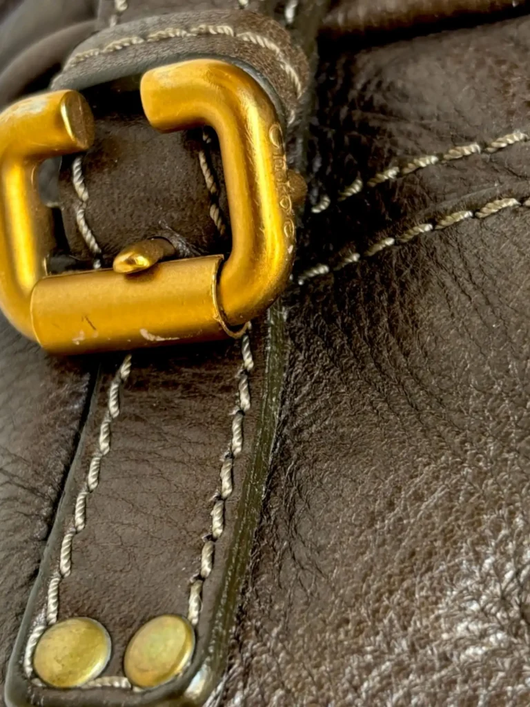 Borsa a spalla Paddington Grande in pelle martellata., foto 15 di 15