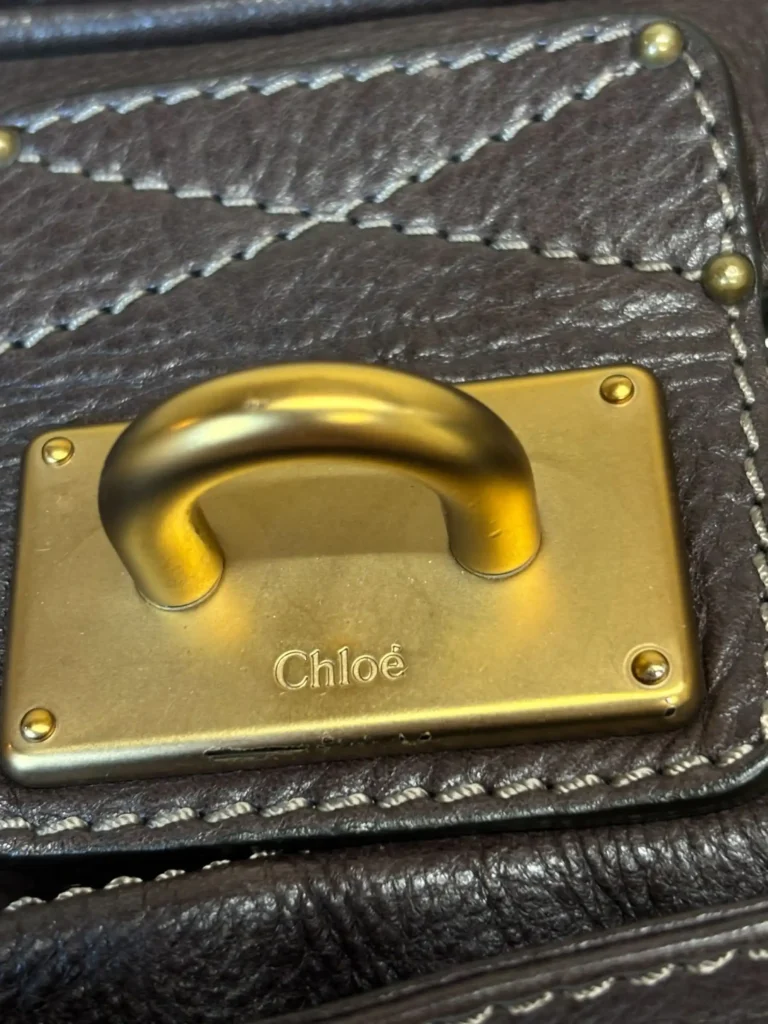 Borsa a spalla Paddington Grande in pelle martellata., foto 13 di 15