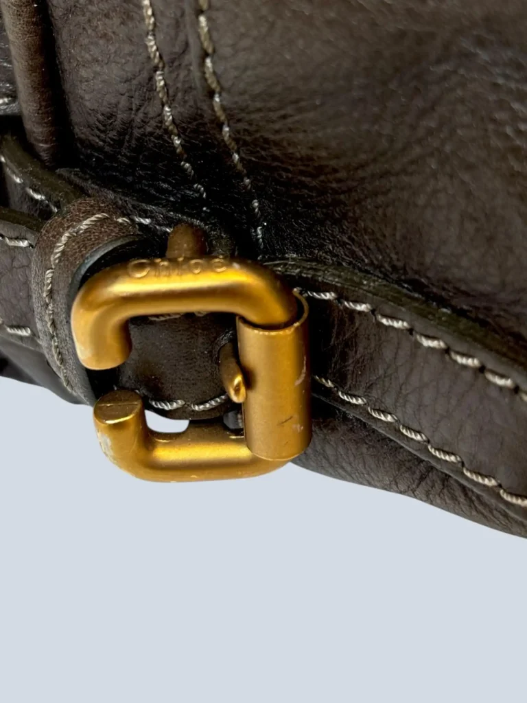 Borsa a spalla Paddington Grande in pelle martellata., foto 10 di 15