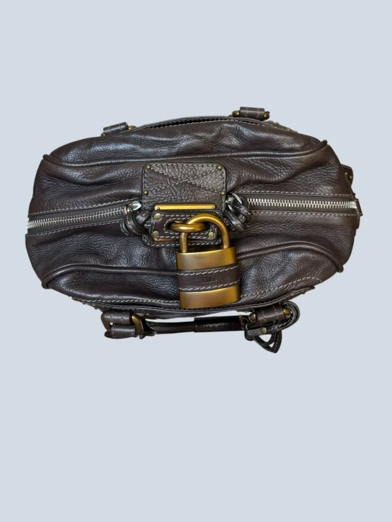 Borsa a spalla Paddington Grande in pelle martellata., foto 8 di 15