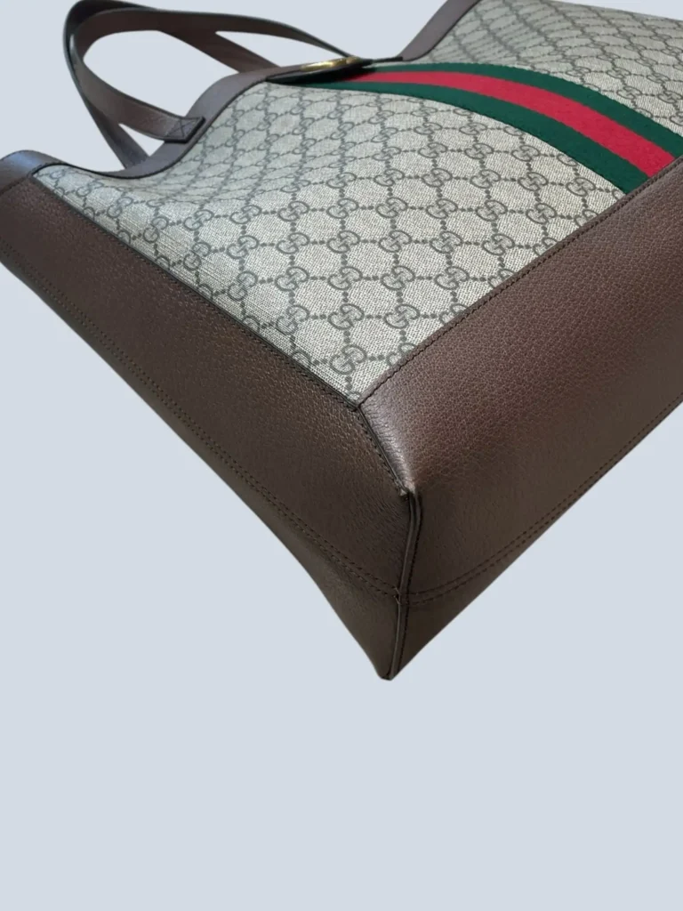 Ophidia GG Soft Monogram canvas and leather tote bag, photo 10 of 14