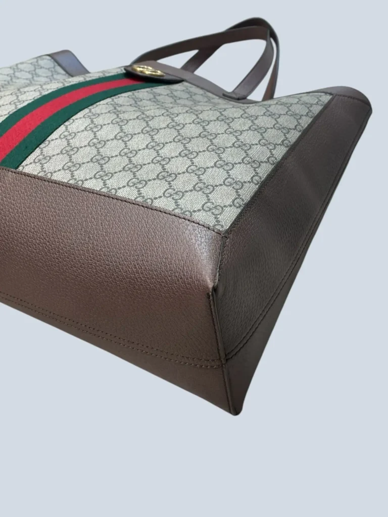 Ophidia GG Soft Monogram canvas and leather tote bag, photo 11 of 14