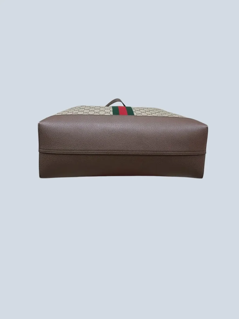 Ophidia GG Soft Monogram canvas and leather tote bag, photo 5 of 14