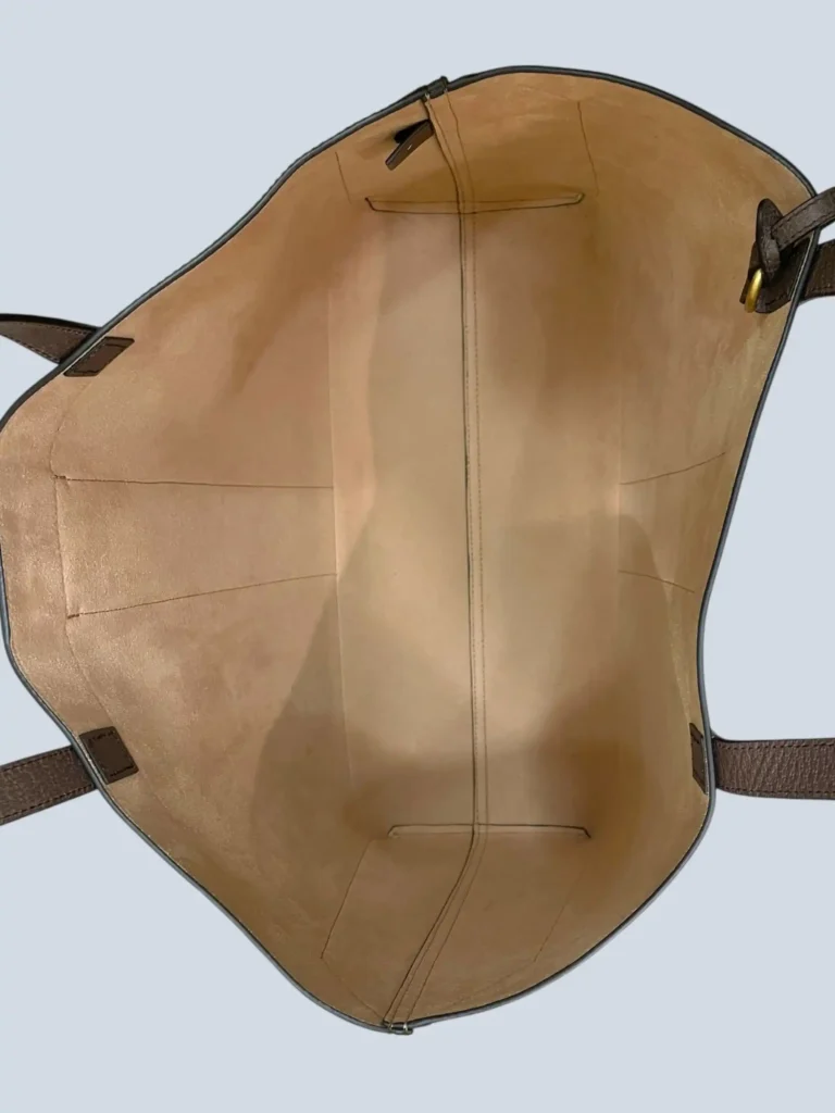 Ophidia GG Soft Monogram canvas and leather tote bag, photo 6 of 14