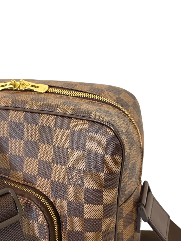 Borsa a tracolla Olav MM in tela Damier Ebene., foto 9 di 13