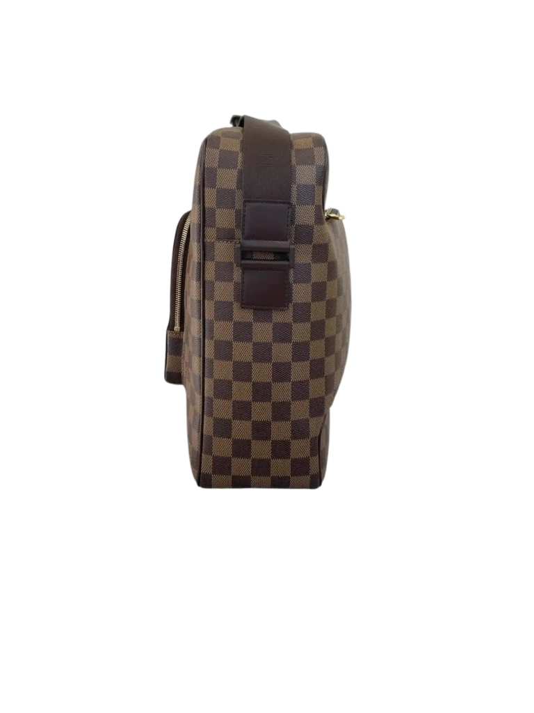 Borsa a tracolla Olav MM in tela Damier Ebene., foto 3 di 13
