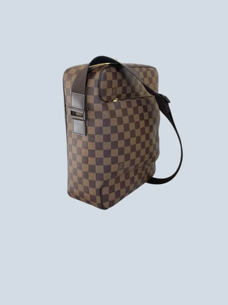 Borsa a tracolla Olav MM in tela Damier Ebene., foto 2 di 13