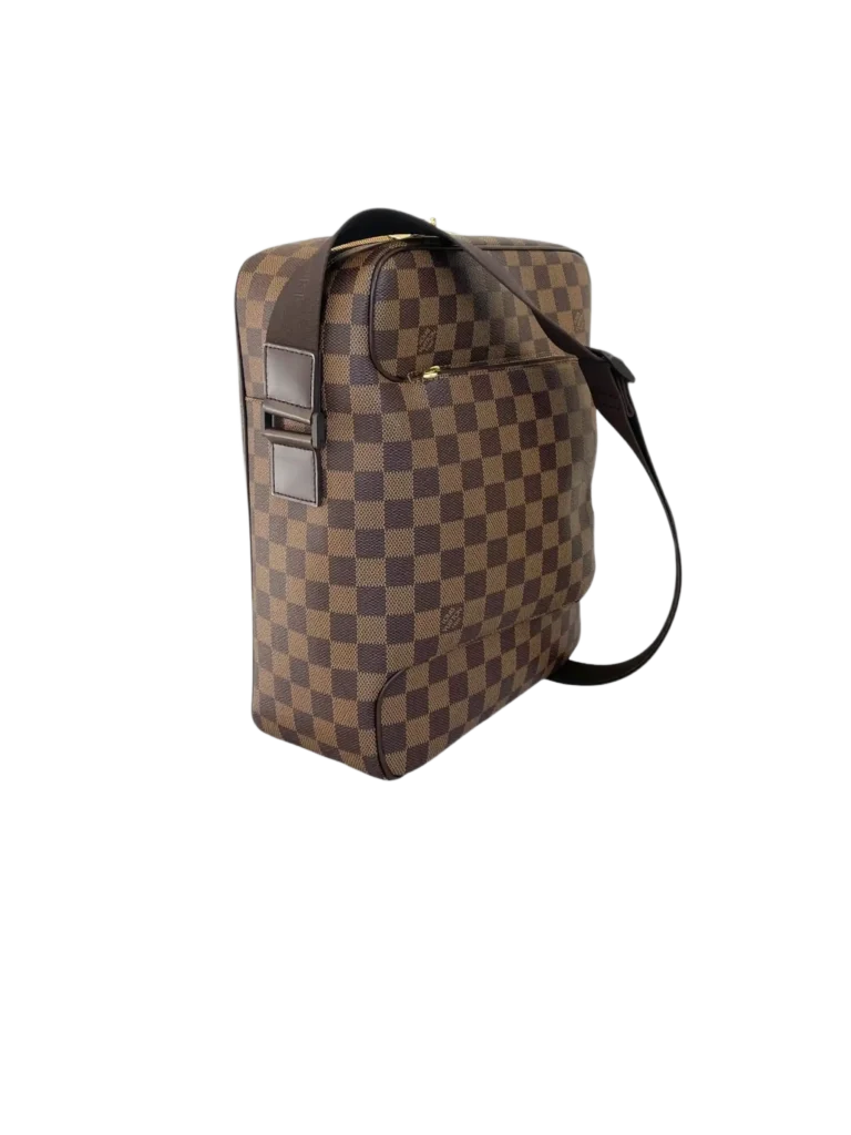 Borsa a tracolla Olav MM in tela Damier Ebene., foto 2 di 13
