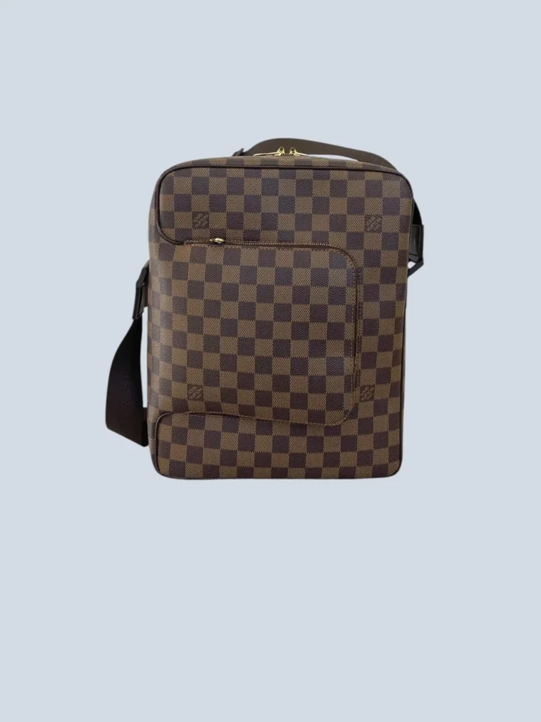 Borsa a tracolla Olav MM in tela Damier Ebene., foto 8 di 13