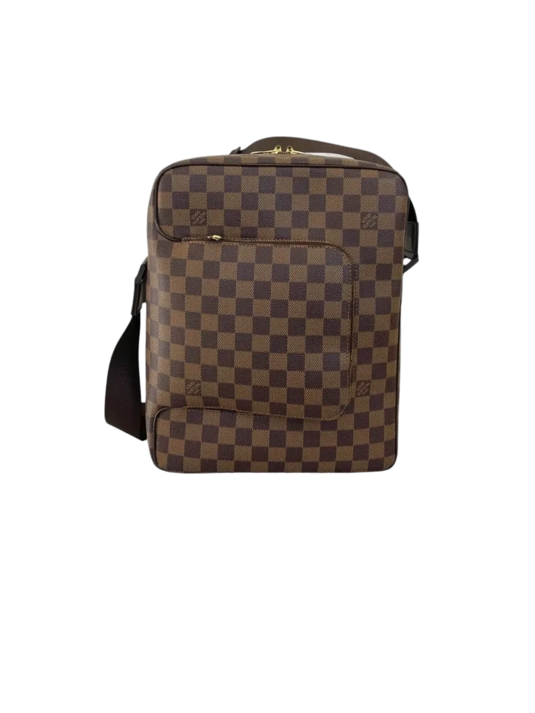 Borsa a tracolla Olav MM in tela Damier Ebene., foto 8 di 13