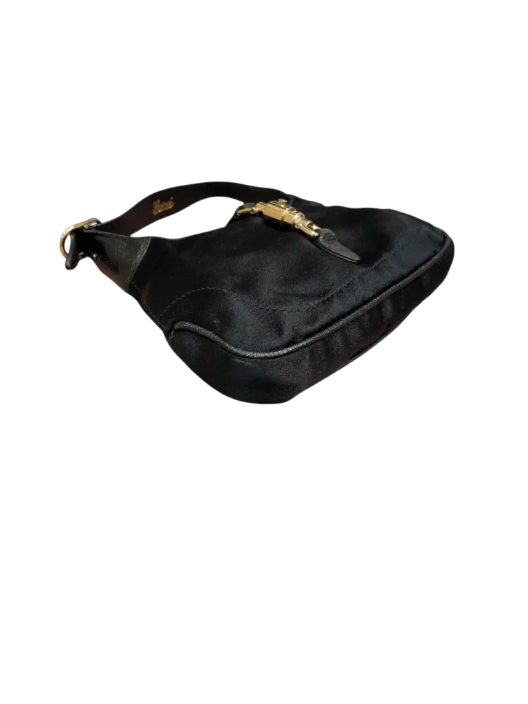 Borsa Jackie Micro in satin e lucertola., foto 7 di 10