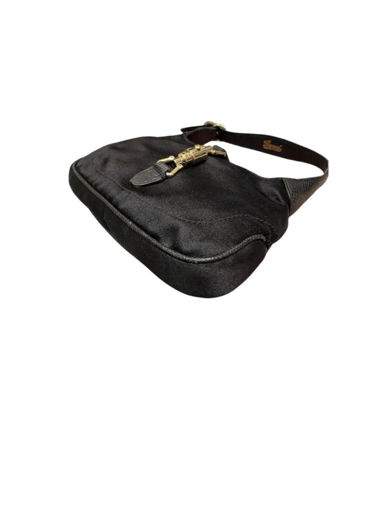 Borsa Jackie Micro in satin e lucertola., foto 6 di 10