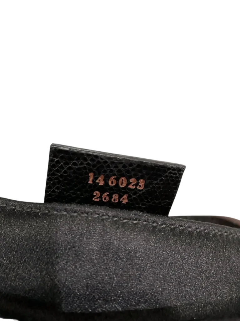 Borsa Jackie Micro in satin e lucertola., foto 4 di 10