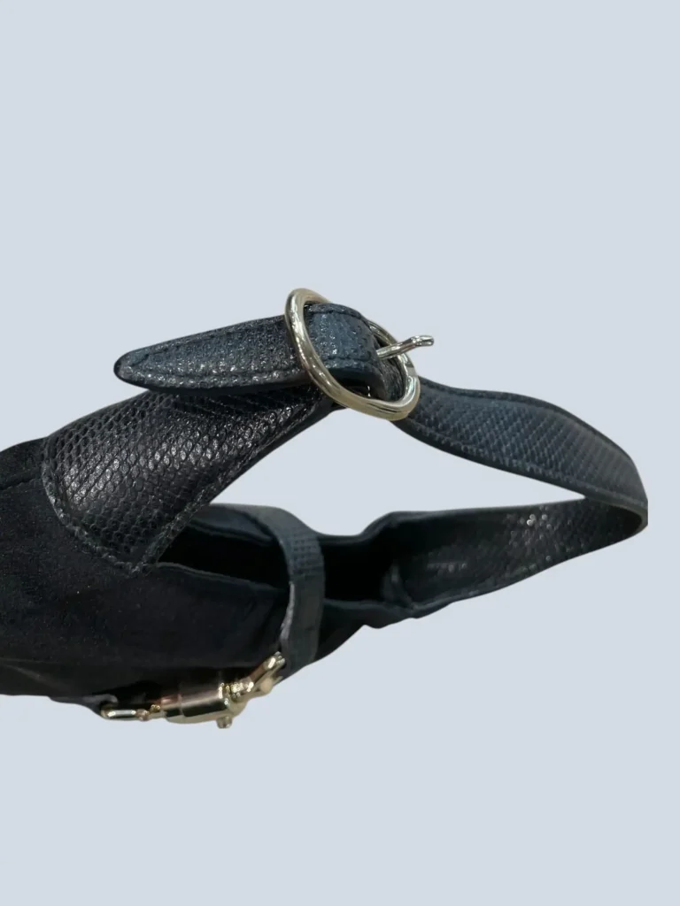 Borsa Jackie Micro in satin e lucertola., foto 9 di 10