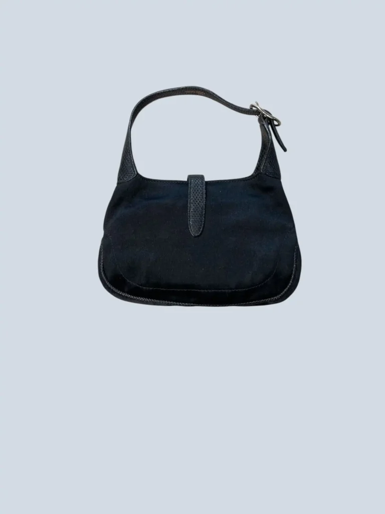Borsa Jackie Micro in satin e lucertola., foto 2 di 10