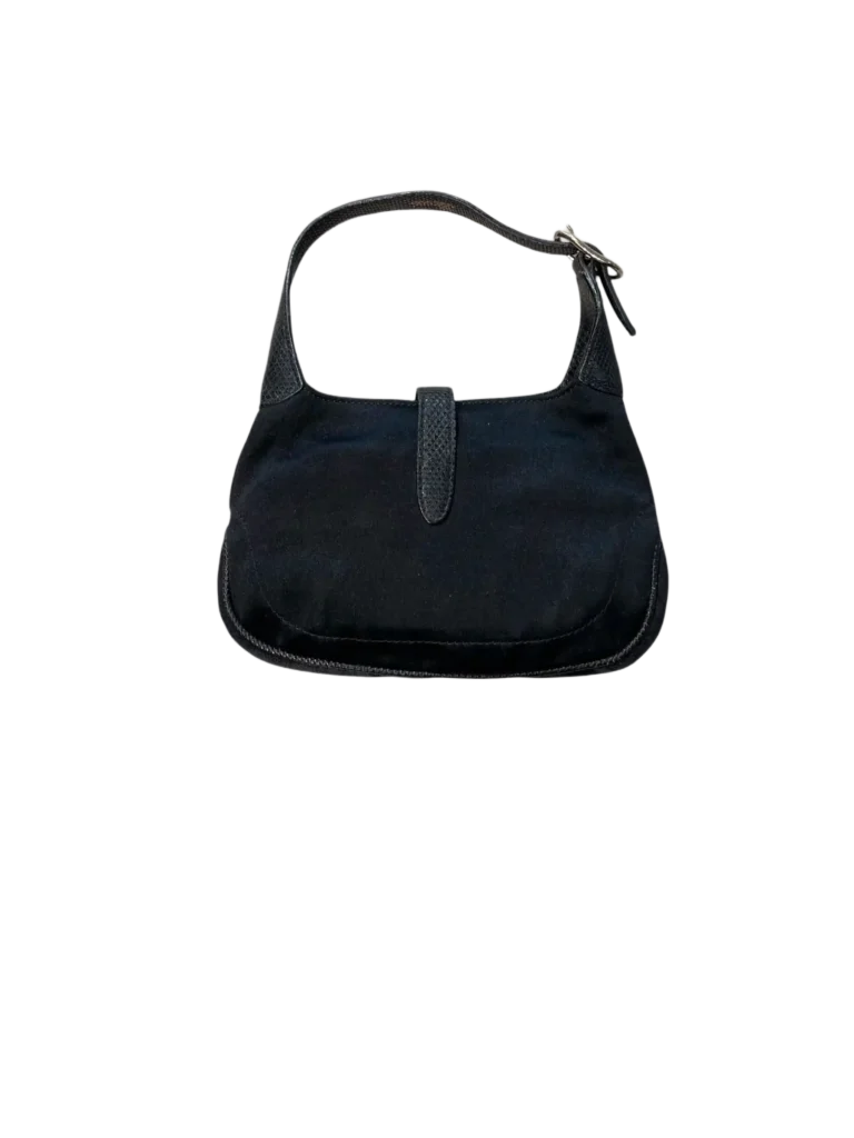 Borsa Jackie Micro in satin e lucertola., foto 2 di 10