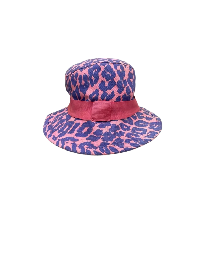 Animal print cotton bucket hat, M.