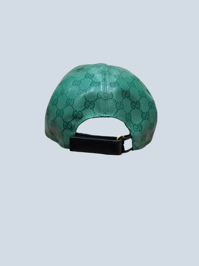 x Adidas, cappello da baseball in tela cerata Monogram e pelle, L., foto 4 di 9