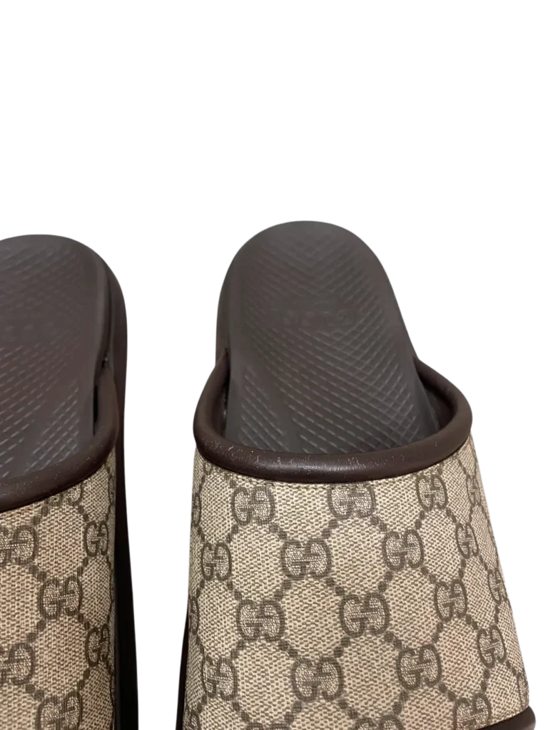 Persuit Monogram canvas and rubber slides, 12., photo 8 of 8