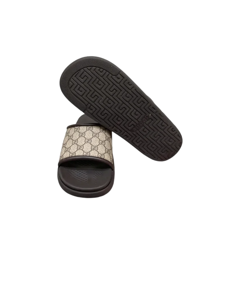 Persuit Monogram canvas and rubber slides, 12., photo 5 of 8