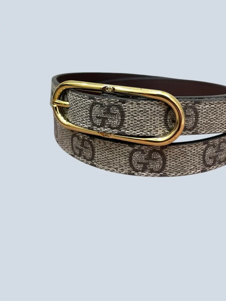 Monogram canvas and leather belt, 65., photo 3 of 4