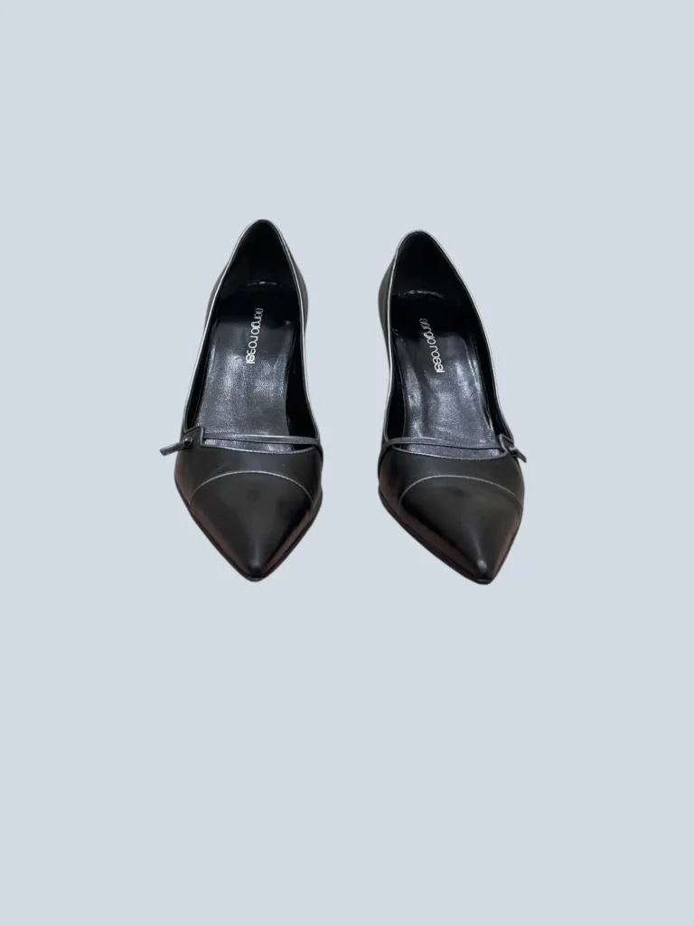 Two-tone leather pumps, 36., photo 3 of 5