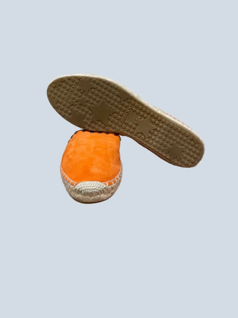Espadrillas in suede con borchie, 38,5., foto 5 di 7