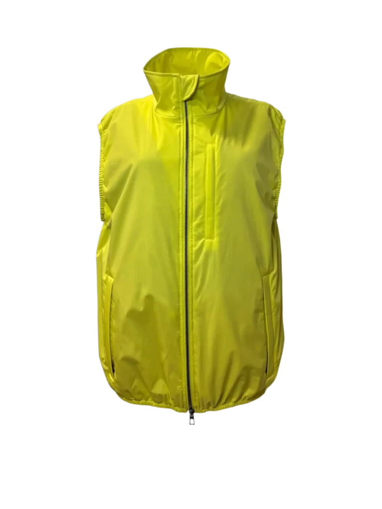 Gilet con zip in nylon, L., foto 2 di 8