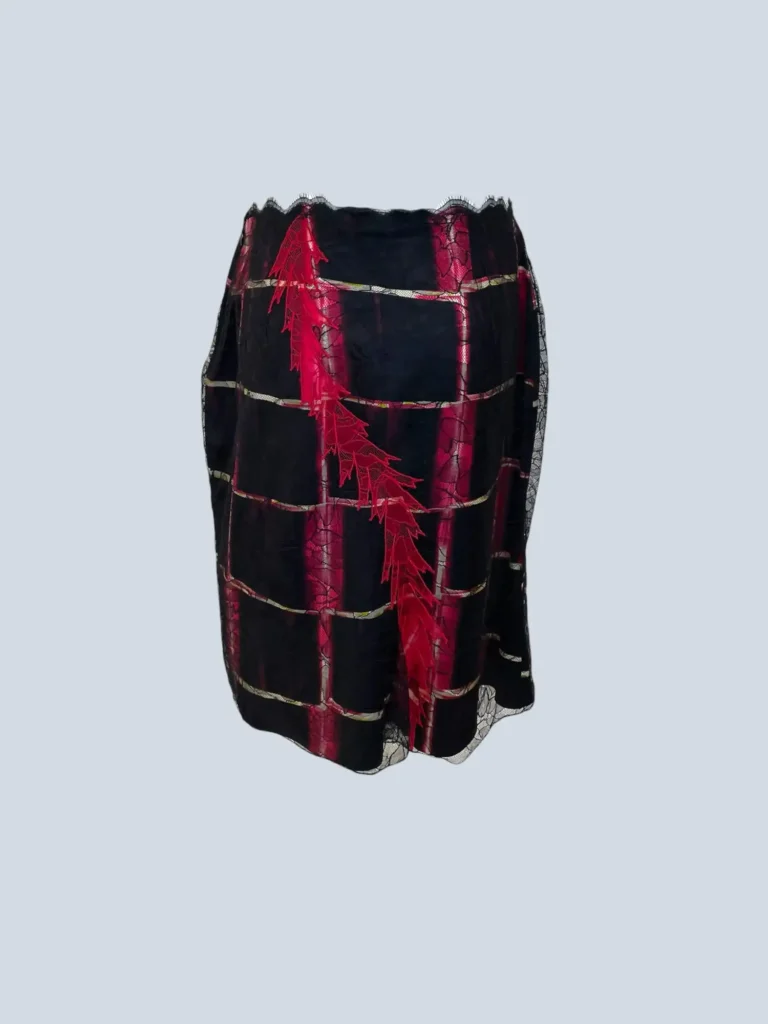Lace and silk midi skirt, 46., photo 4 of 6