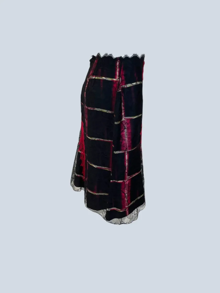 Lace and silk midi skirt, 46., photo 3 of 6