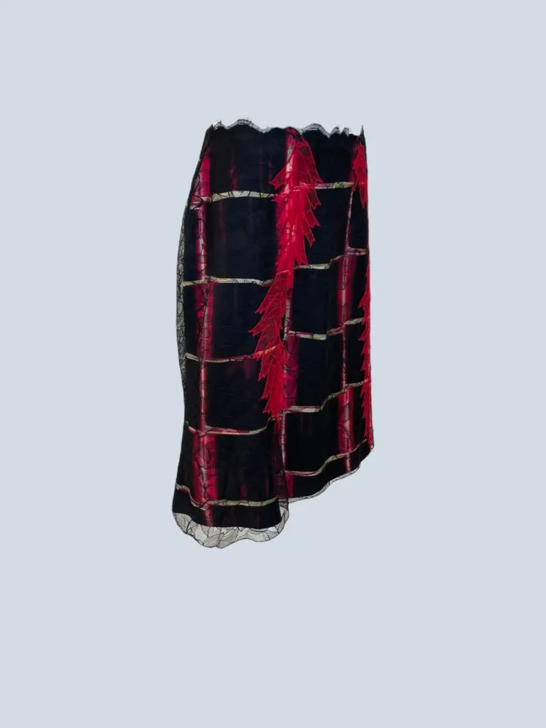 Lace and silk midi skirt, 46., photo 2 of 6