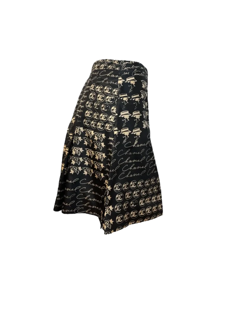 Silk pleated midi skirt, 38fr., photo 3 of 8