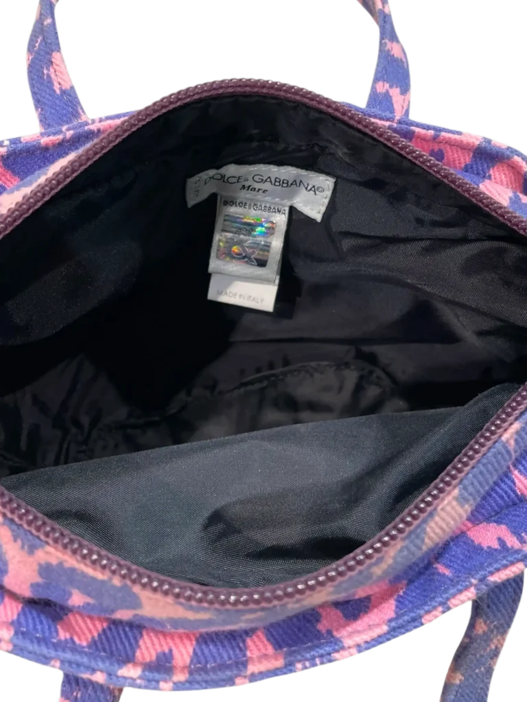 Animal print cotton mini bag, photo 4 of 7