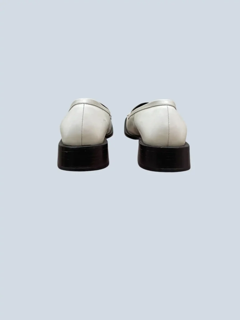 Brushed leather fringed loafers, 38., photo 4 of 9