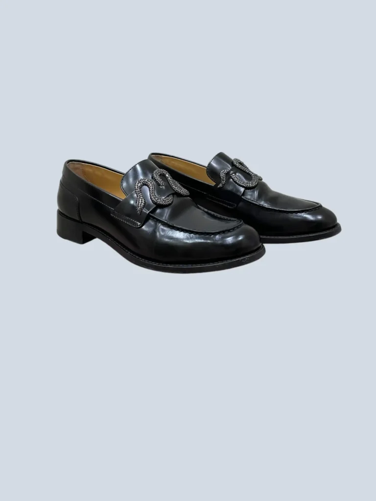 Morgana brushed leather loafers, 37., photo 2 of 7