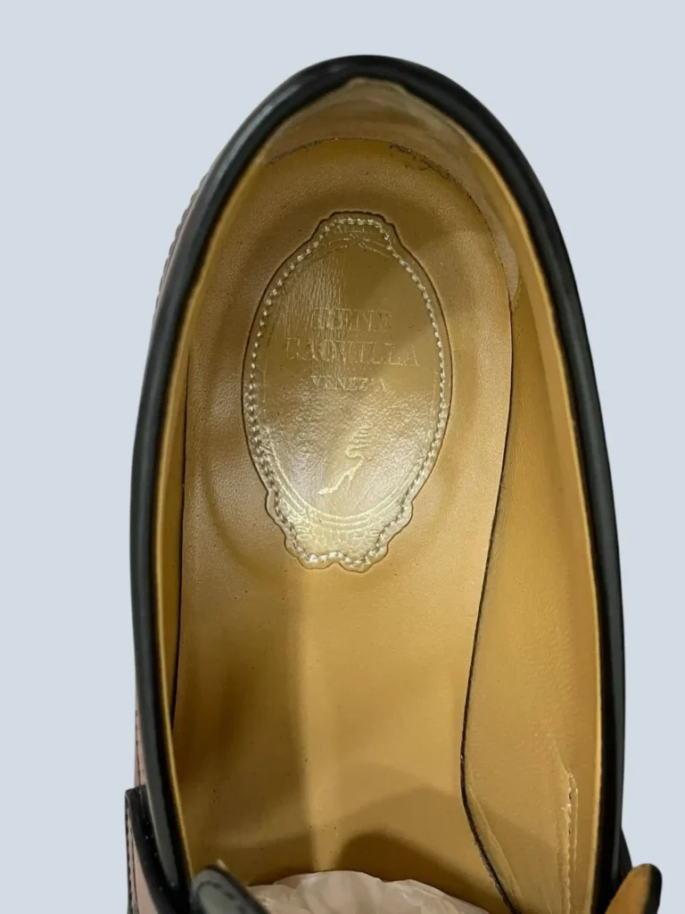 Morgana brushed leather loafers, 37., photo 7 of 7