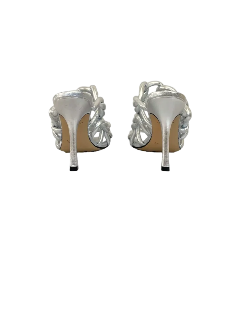 Laminated leather Stretch mules, 38., photo 4 of 6