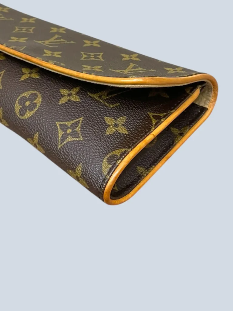 Borsa a tracolla pochette Twin GM in tela Monogram e pelle., foto 12 di 12