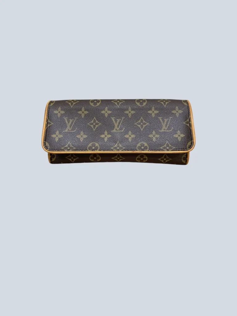 Borsa a tracolla pochette Twin GM in tela Monogram e pelle., foto 2 di 12