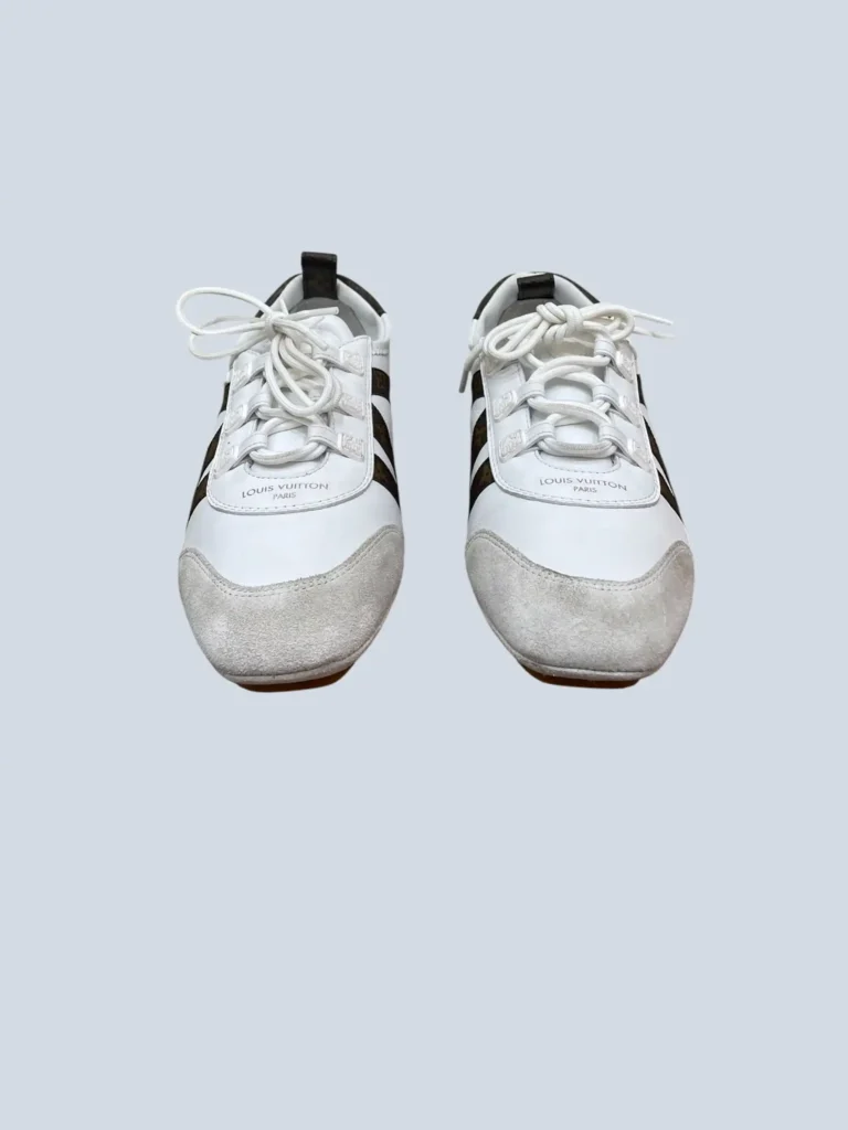 Sneakers Sneakerina in pelle e suede, 36,5., foto 3 di 9