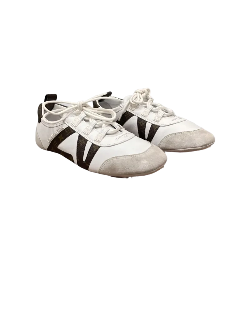 Sneakers Sneakerina in pelle e suede, 36,5., foto 2 di 9