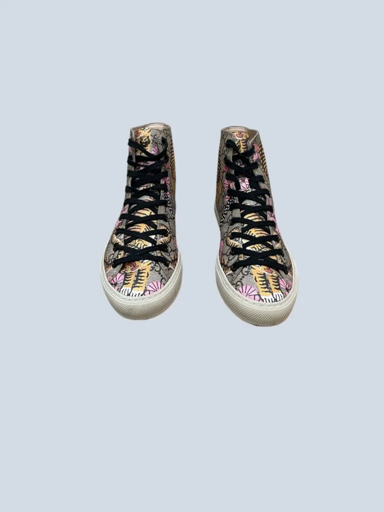 Sneakers Bengal in tela Monogram e pelle, 36., foto 3 di 6