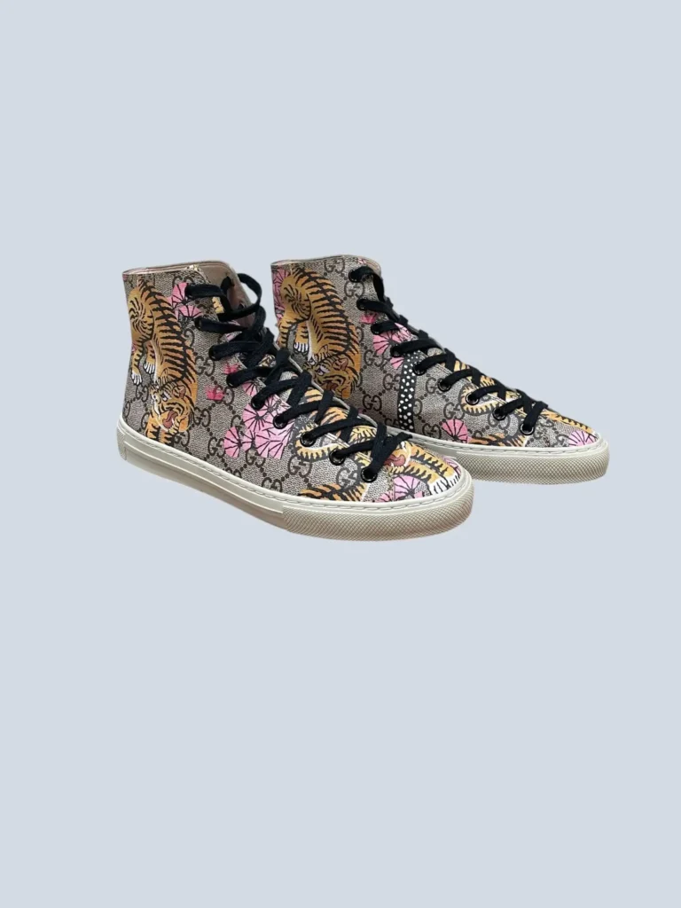 Sneakers Bengal in tela Monogram e pelle, 36., foto 2 di 6