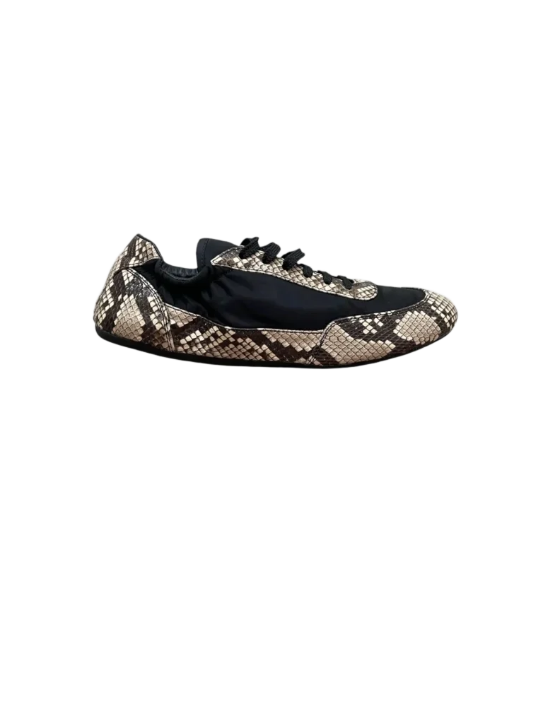 Collapse sneakers in Re-Nylon and printed Ayers, 37.